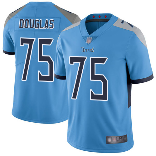 Tennessee Titans Limited Light Blue Men Jamil Douglas Alternate Jersey NFL Football 75 Vapor Untouchable